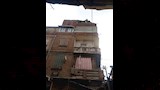 انهيار أجزاء من عقار مأهول بالسكان في الإسكندرية (2)