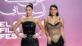 بالصور- ميس حمدان ومى سليم تخطفان الأنظار على ريد مهرجان الجونة