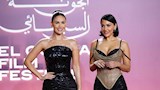 مي سليم وميس حمدان على ريد كاربت مهرجان الجونة (3)