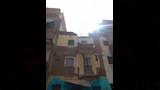 أمطار الإسكندرية تسقط أجزاء من 7 عقارات وتعطل الترام (6)