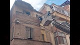 أمطار الإسكندرية تسقط أجزاء من 7 عقارات وتعطل الترام (15)