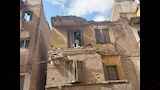 أمطار الإسكندرية تسقط أجزاء من 7 عقارات وتعطل الترام (11)