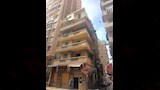 أمطار الإسكندرية تسقط أجزاء من 7 عقارات وتعطل الترام (10)