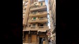 أمطار الإسكندرية تسقط أجزاء من 7 عقارات وتعطل الترام (1)
