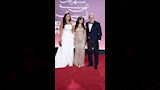 روجينا وأشرف زكي مع ابنتهما مريم في مهرجان الجونة السينمائي (3)