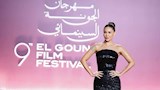 مي سليم وميس حمدان على السجادة الحمراء لـ فيلم البارح العين ما نامت (4)
