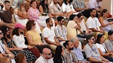مينا مسعود بين الحضور