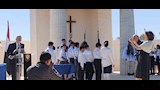 صلوات جنائزية وأكاليل زهور في إحياء ذكرى معركة العلمين (1)