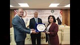 محافظ أسيوط يشهد المؤتمر الإقليمي لإعلان المشروعات الفائزة (25)