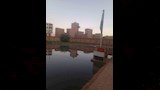 غرق فناء المدرسة