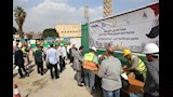 خروج ماكينة الحفر بمحطة الملك الصالح بالخط الرابع للمترو (11)