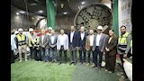 خروج ماكينة الحفر بمحطة الملك الصالح بالخط الرابع للمترو (25)