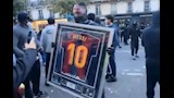 سرقة قميص وشارة قيادة لميسي في أعمال الشغب بفرنسا.. ما القصة؟