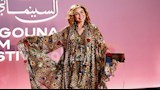 إلهام شاهين تتألق في رابع أيام مهرجان الجونة  (5)