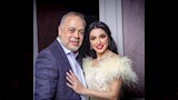 الفنان أشرف زكي وزوجته الفنانة روجينا