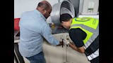 التحفظ على أغذية وإيقاف مطبخ مصنع ملابس في بورسعيد