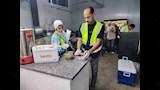 التحفظ على أغذية وإيقاف مطبخ مصنع ملابس في بورسعيد٣