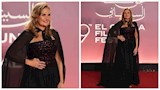 يسرا تتألق بفستان أسود في رابع أيام مهرجان الجونة السينمائي بدورته التاسعة