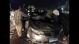  مصرع العروسين وشقيقة العروس ضحايا حادث انقلاب سيارة بترعة سوهاج (18)