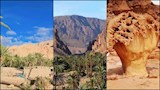 أسرار واحة "عين خضرة" بنويبع بين المياه العذبة والنخيل والجبال الشاهقة - صور
