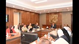محافظ جنوب سيناء يستعرض خطة التنمية الشاملة بأبورديس وتوطين مليون مواطن