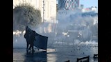 الشرطة تستخدم الغاز المسيل للدموع_3