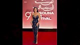 نجلاء بدر تخطف الأنظار في فعاليات اليوم لسادس من مهرجان الجونة (2)
