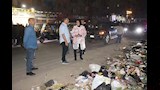 جولة المحافظ لمتابعة مستوى النظافة العامة (3)