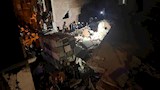 انهيار عقار مأهول بالسكان في الإسكندرية (2)