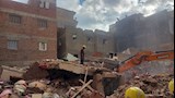 رفع أنقاض عقار الإسكندرية المنهار (5)