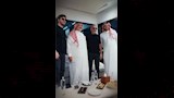 وصول فضل ونجله محمد الرياض