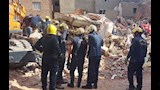 انتشال ضحايا عقار الترعة المردومة بالإسكندرية (4)