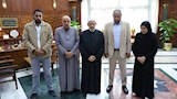 شيخ الأزهر يستقبل أسر ضحايا ومصاب حادث معهد دنوشر بالغربية 