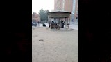 تصادم دراجتين بخاريتين 