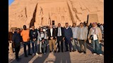 محافظ أسوان والقيادات التنفيذية فى تعامد الشمس_13