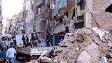إزالة عقارين مجاورين لعقار الترعة المردومة بالإسكندرية -صور