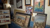 اعمال فنية رسومات توضح تراث الفرافرة  (5)