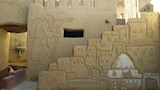 رسومات جدارية توضح تراث الفرافرة بمتحف بدر  (3)