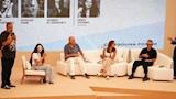 جلسة الضحك المصري يعبر الحدود في مهرجان الجونة السينمائي (1)