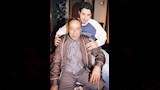 صلاح السعدني وابنه أحمد من كواليس أحد الأعمال