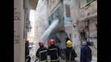 حريق هائل يلتهم منزلاً في الإسكندرية (3)