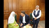 محافظ القليوبية يوفر جهازَي تسجيل صوتي لشقيقين فاقدي البصر (2)