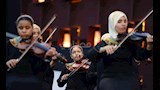 أوركسترا النور والأمل يفتتح حفل توزيع جوائز سيني جونة في مهرجان الجونة السينمائي  (3)