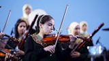 أوركسترا النور والأمل يفتتح حفل توزيع جوائز سيني جونة في مهرجان الجونة السينمائي  (6)