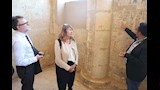 سفير كندا يزور استراحة طه حسين وآثار تونا الجبل بالمنيا (1)