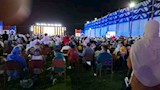 حضور آلاف المواطنين حفل السويس بالعيد القومي