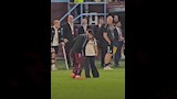 محمد صلاح وابنتيه مكة وكيان