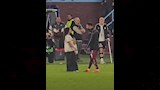 محمد صلاح وابنتيه مكة وكيان