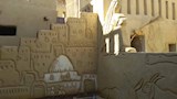 رسومات جدارية توضح تراث الفرافرة بمتحف بدر  (2)