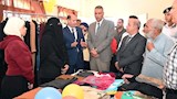 محافظ جنوب سيناء يتفقد مبادرات مجتمعية ومنشآت خدمية برأس سدر - صور